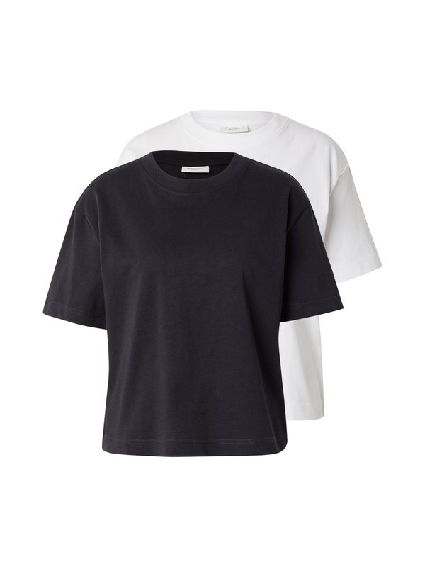 Gina Tricot Gina Tricot Majica  crna / bijela