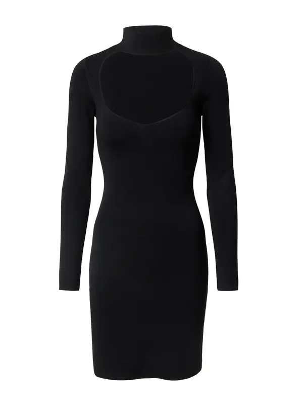 Gina Tricot Gina Tricot Pletena haljina 'Freya'  crna