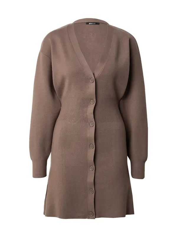 Gina Tricot Gina Tricot Pletena haljina  tamno bež
