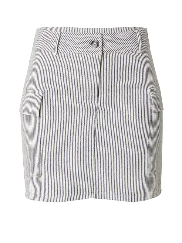 Gina Tricot Gina Tricot Suknja  crna / bijela