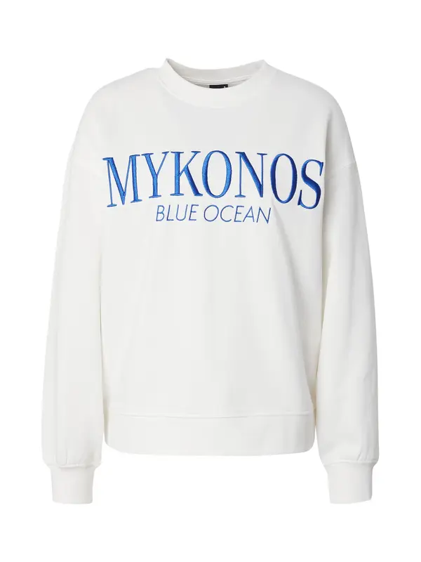 Gina Tricot Gina Tricot Sweater majica  plava / prljavo bijela