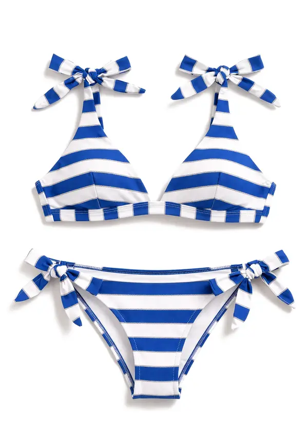 Gisela Gisela Bikini  plava / bijela