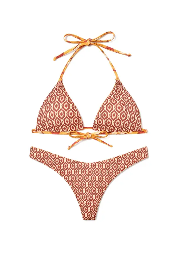 Gisela Gisela Bikini  žuta / crvena / bijela