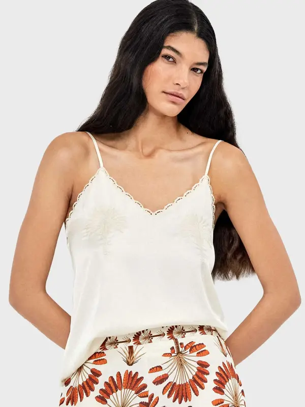 Gisela Gisela Top  prljavo bijela