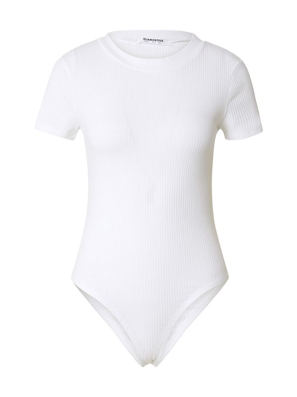 GLAMOROUS GLAMOROUS Bodi majica  bijela