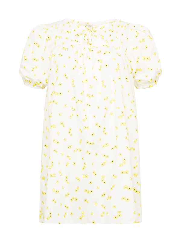 GLAMOROUS CURVE GLAMOROUS CURVE Haljina  žuta / crna / bijela