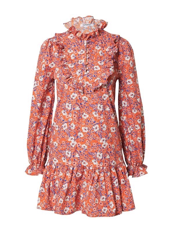 GLAMOROUS GLAMOROUS Haljina  kraljevsko plava / narančasta / breskva / bijela