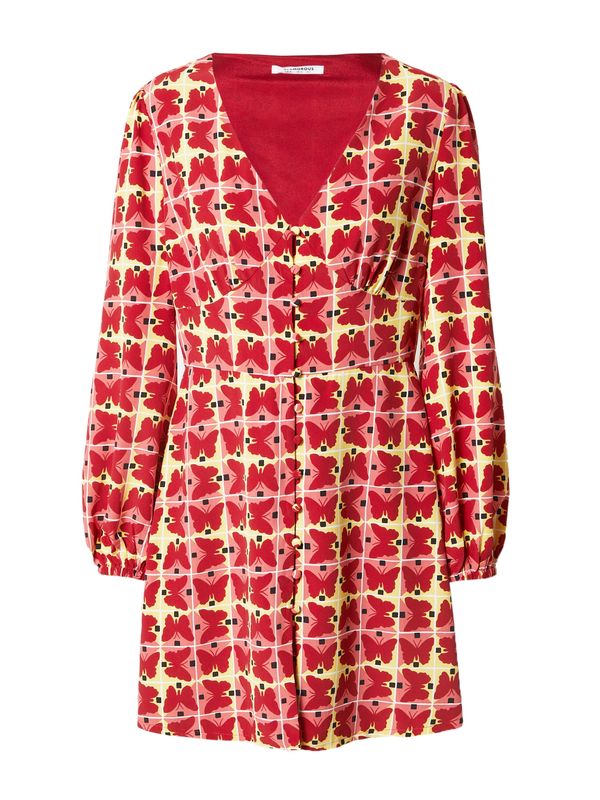 GLAMOROUS GLAMOROUS Košulja haljina  žuta / roza / crvena / crna