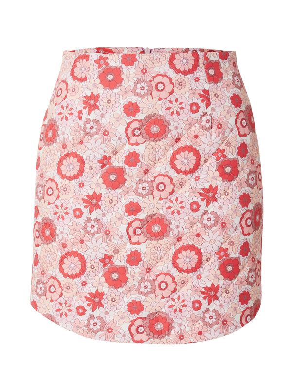 GLAMOROUS GLAMOROUS Suknja  narančasta / rosé / puder roza / pastelno roza