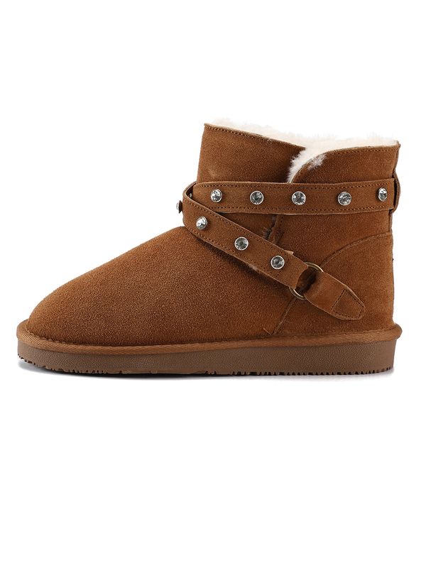 Gooce Gooce Čizme za snijeg 'Alba'  smeđa