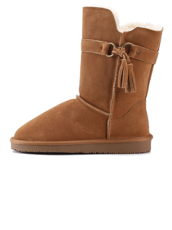 Gooce Gooce Čizme za snijeg 'Bangle'  konjak