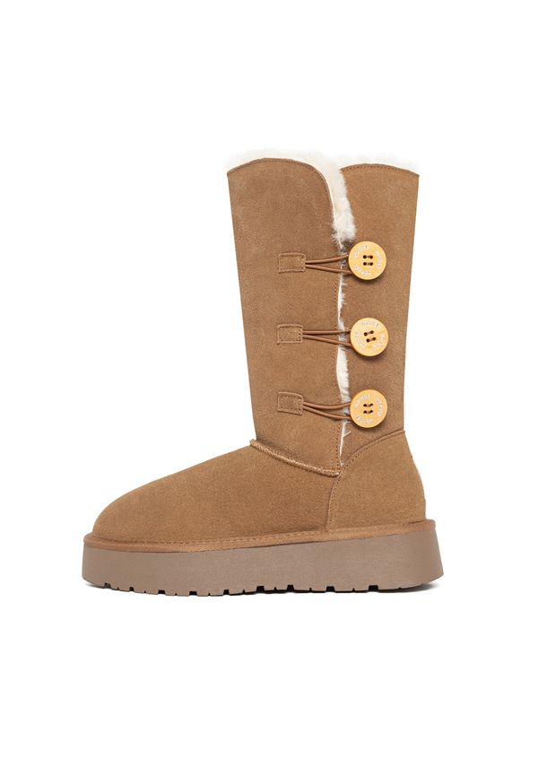 Gooce Gooce Čizme za snijeg 'CORNICE'  smeđa / kestenjasto smeđa