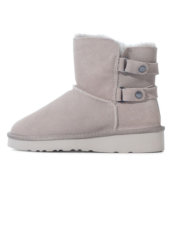 Gooce Gooce Ležerne čizme 'Shirley'  taupe siva