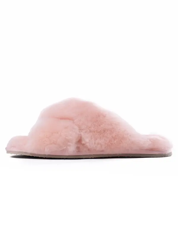 Gooce Gooce Papuče 'Furry'  roza