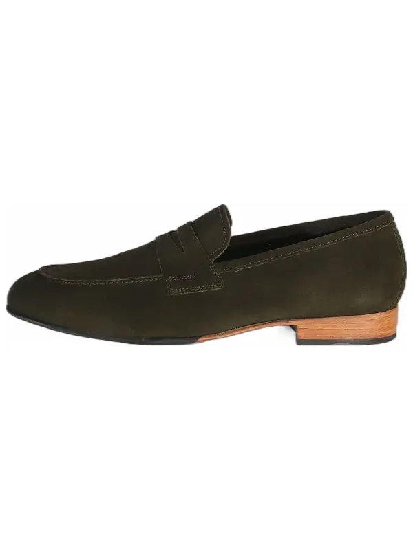 Gordon & Bros Gordon & Bros Slip On cipele 'Renzo'  maslinasta