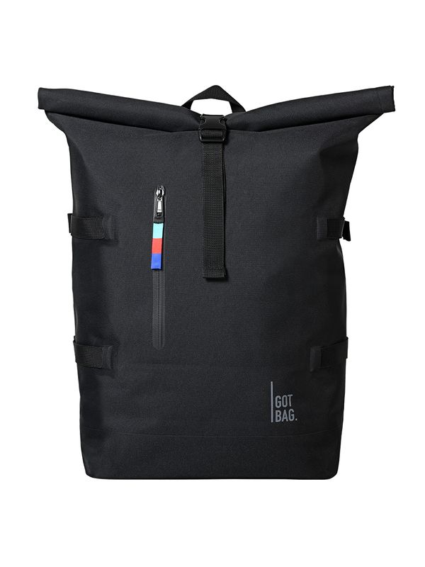 Got Bag Got Bag Ruksak 'Rolltop'  svijetlosiva / crna