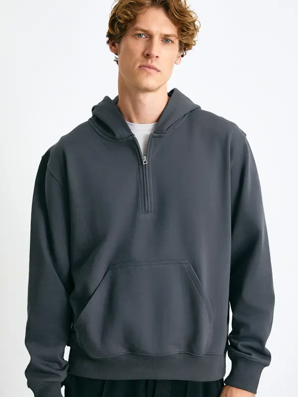 Grimelange Grimelange Sweater majica  antracit siva