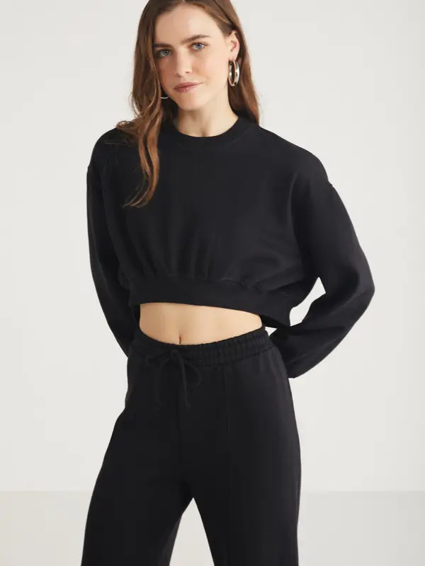 Grimelange Grimelange Sweater majica  crna