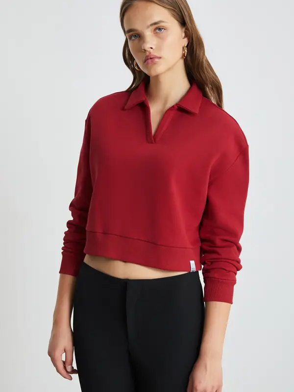 Grimelange Grimelange Sweater majica  crvena