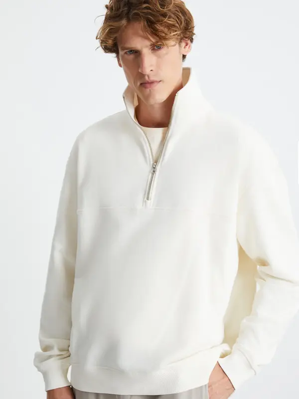 Grimelange Grimelange Sweater majica  ecru/prljavo bijela