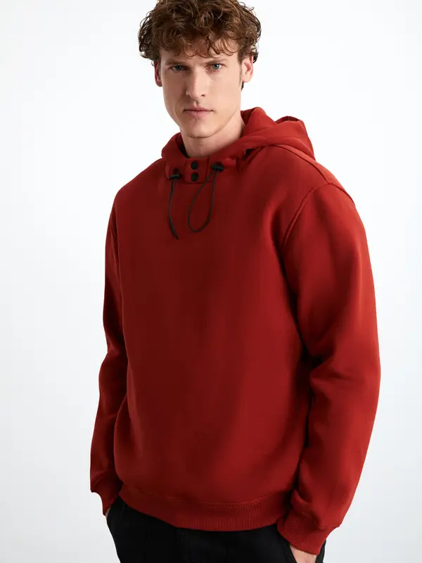 Grimelange Grimelange Sweater majica  hrđavo crvena