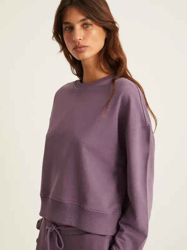 Grimelange Grimelange Sweater majica  ljubičasta