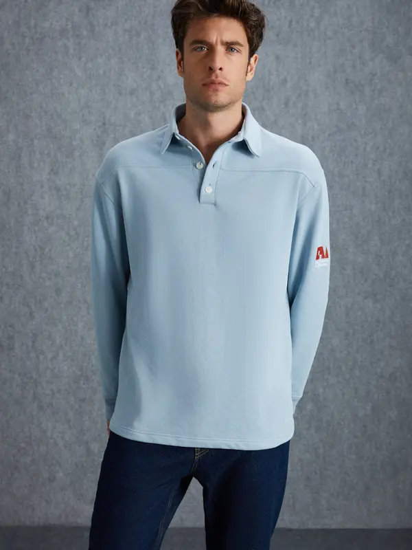 Grimelange Grimelange Sweater majica  nebesko plava