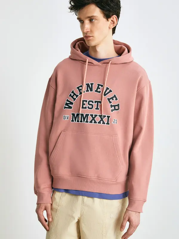 Grimelange Grimelange Sweater majica  ružičasta / crna / bijela