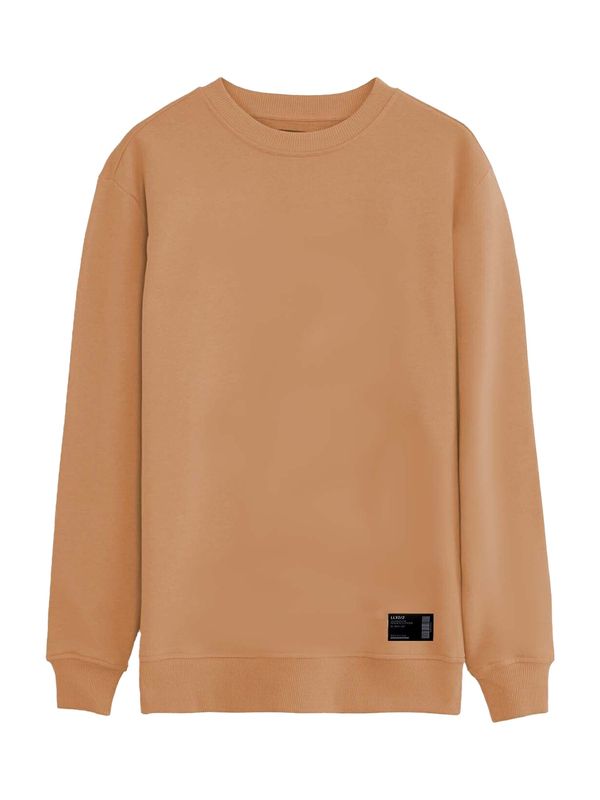 Grimelange Grimelange Sweater majica 'Travis'  svijetlosmeđa