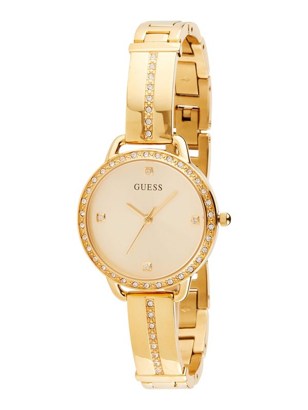 GUESS GUESS Analogni sat 'Bellini'  zlatna