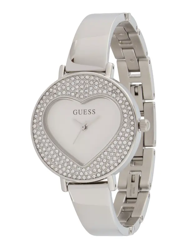 GUESS GUESS Analogni sat 'HARTLY'  srebro