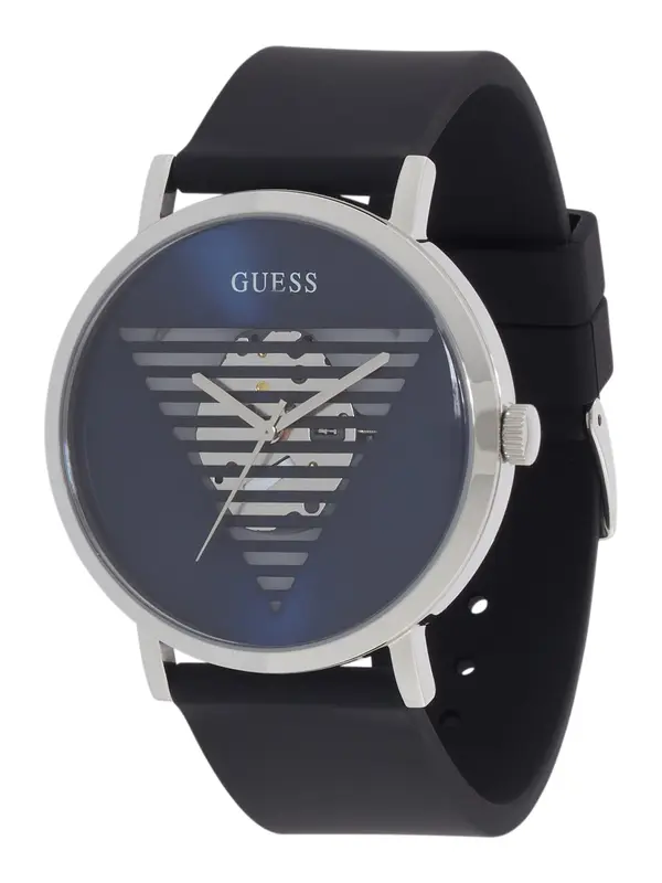 GUESS GUESS Analogni sat 'IDOL'  mornarsko plava / crna / srebro