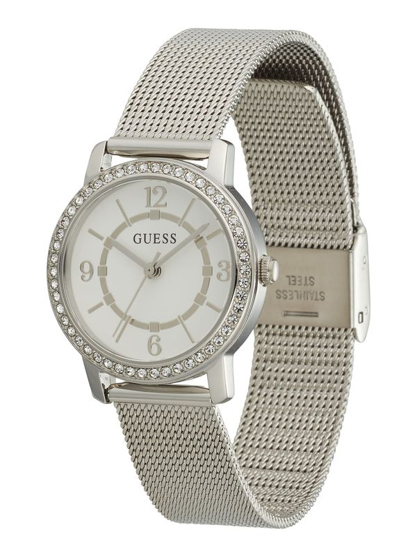 GUESS GUESS Analogni sat  srebro / bijela