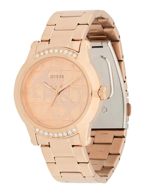 GUESS GUESS Analogni sat  zlatna