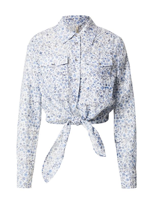 GUESS GUESS Bluza 'ADELAIDE'  svijetloplava / tamno plava / bijela