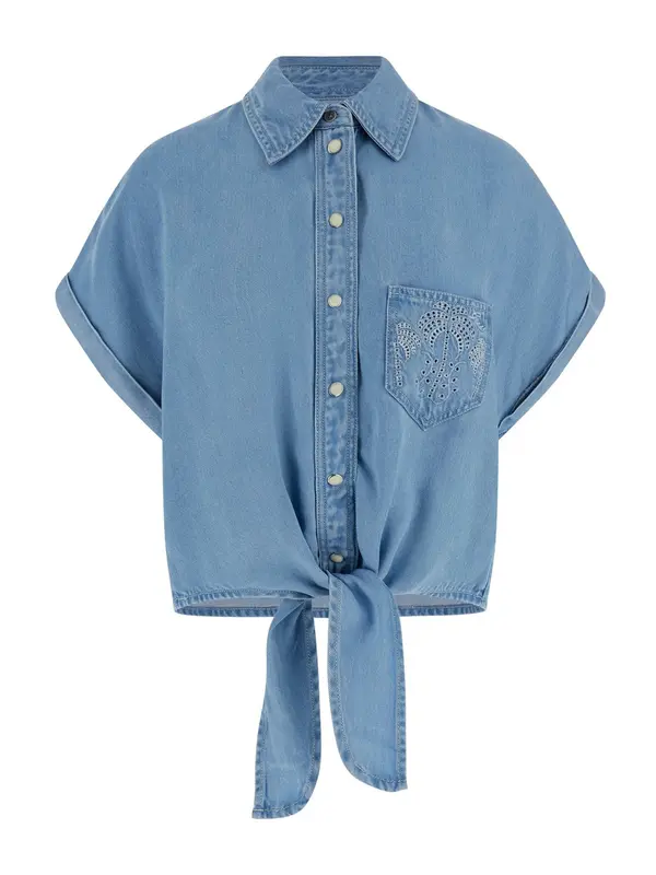 GUESS GUESS Bluza 'AMBRA'  plavi traper