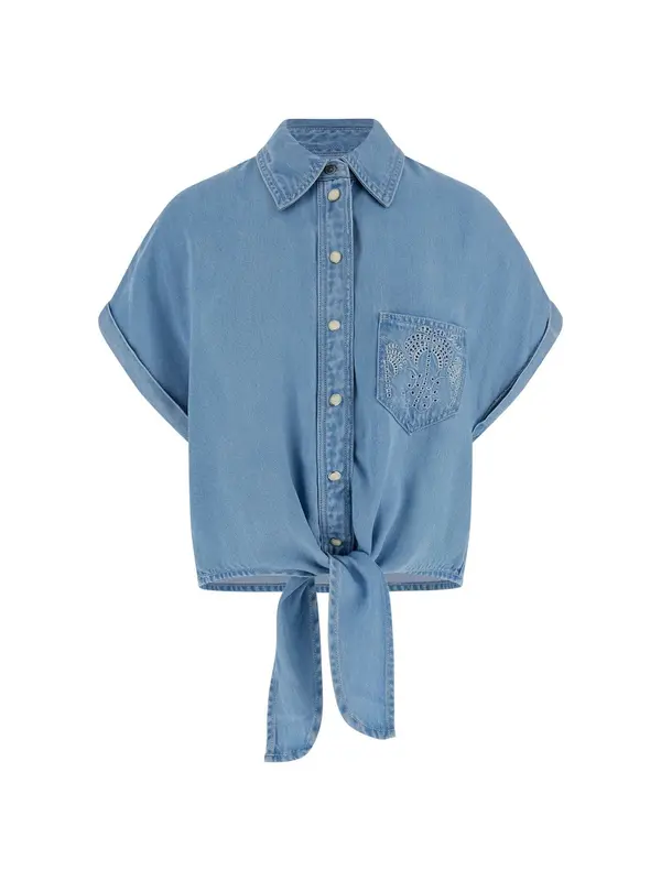 GUESS GUESS Bluza 'Ambra'  plavi traper