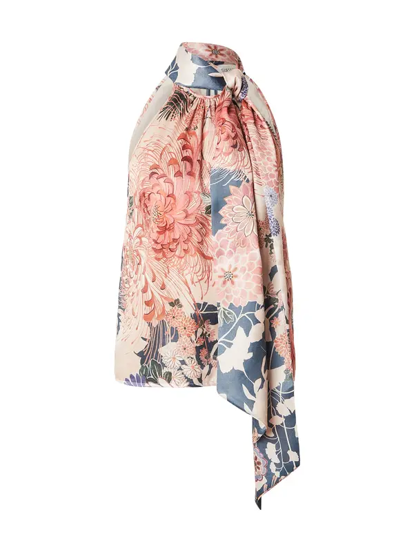 GUESS GUESS Bluza 'FOULARD'  svijetlobež / opal / svijetloljubičasta / breskva / roza