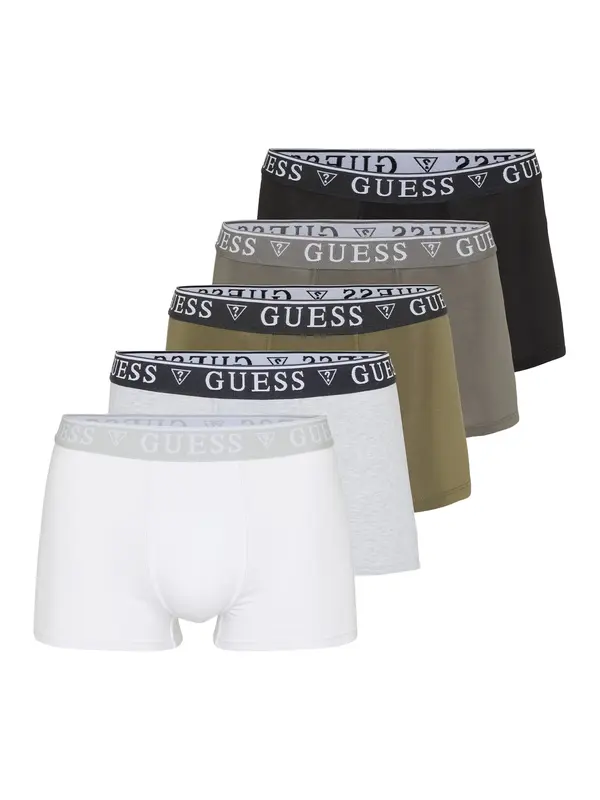 GUESS GUESS Bokserice  bež / siva melange / maslinasta / crna
