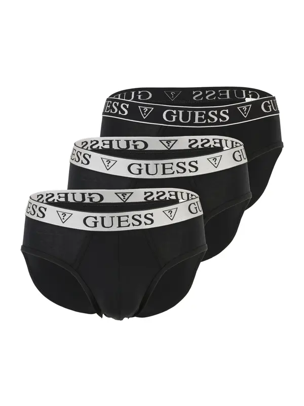 GUESS GUESS Bokserice  crna / bijela