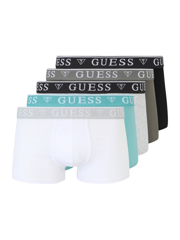 GUESS GUESS Bokserice  tirkiz / boja blata / siva melange / crna / bijela