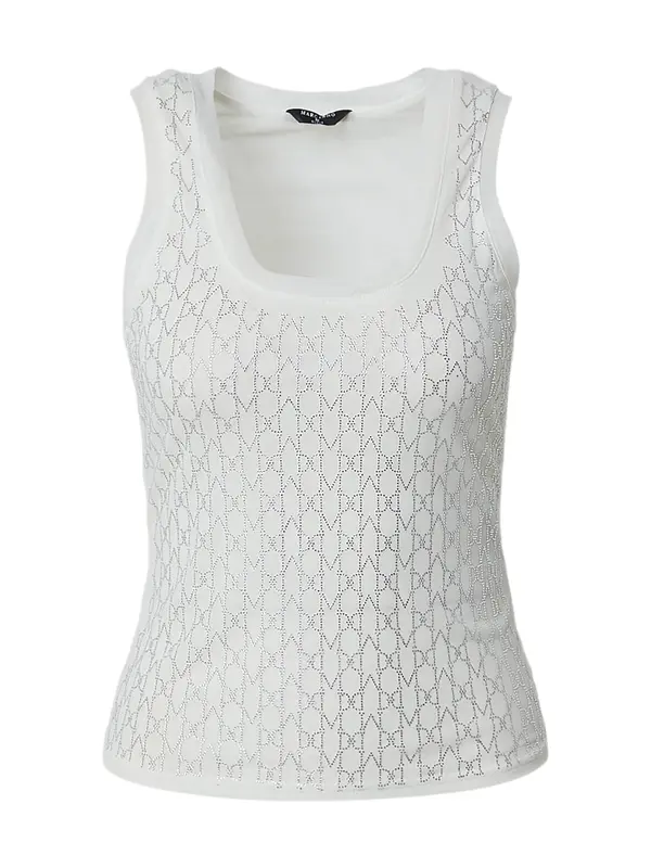 GUESS by Marciano GUESS by Marciano Top 'ARIA'  srebro / bijela