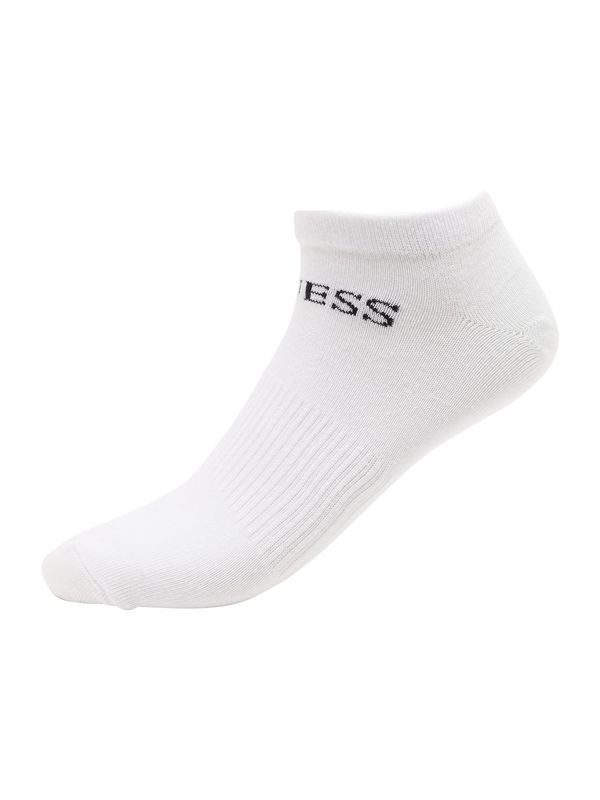 GUESS GUESS Čarape  crna / bijela