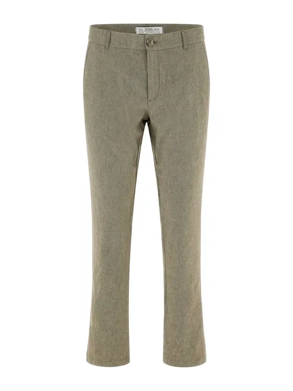 GUESS GUESS Chino hlače 'Myron Dressy'  zelena