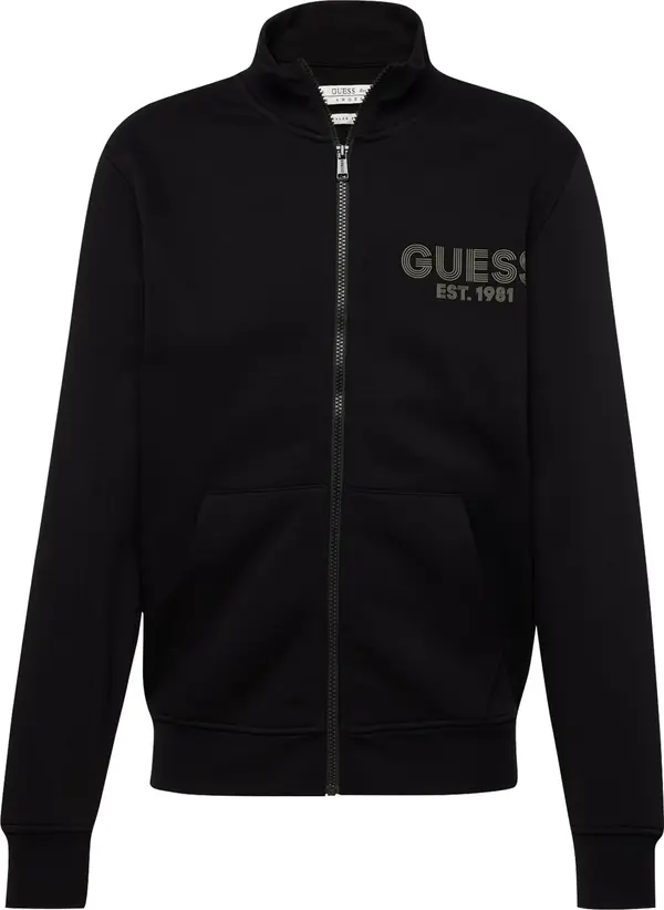 GUESS GUESS Gornji dio trenirke  bež siva / crna