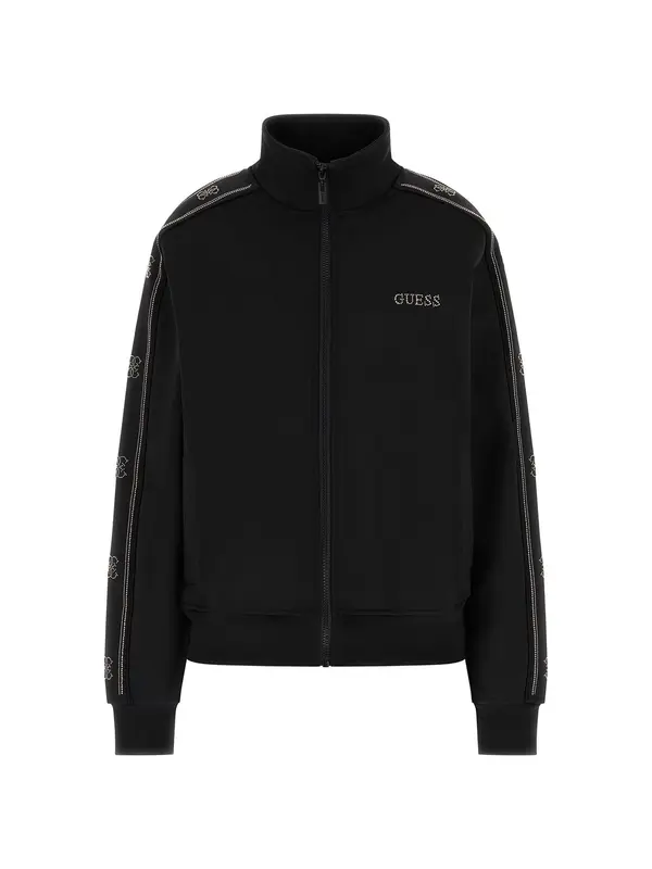 GUESS GUESS Gornji dio trenirke 'Octavia'  crna / srebro