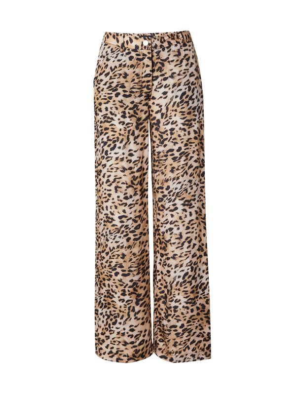 GUESS GUESS Hlače 'ENORA'  bež / svijetlosmeđa / crna