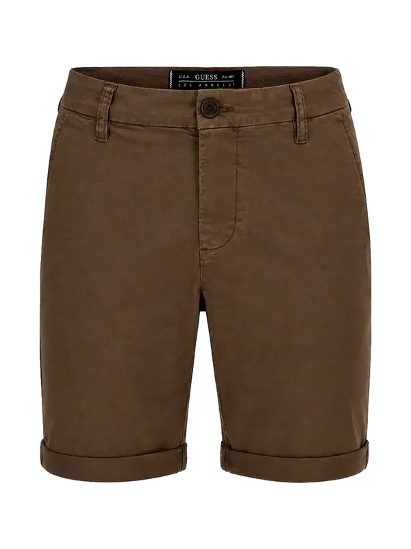 GUESS GUESS Hlače 'Myron Short'  smeđa