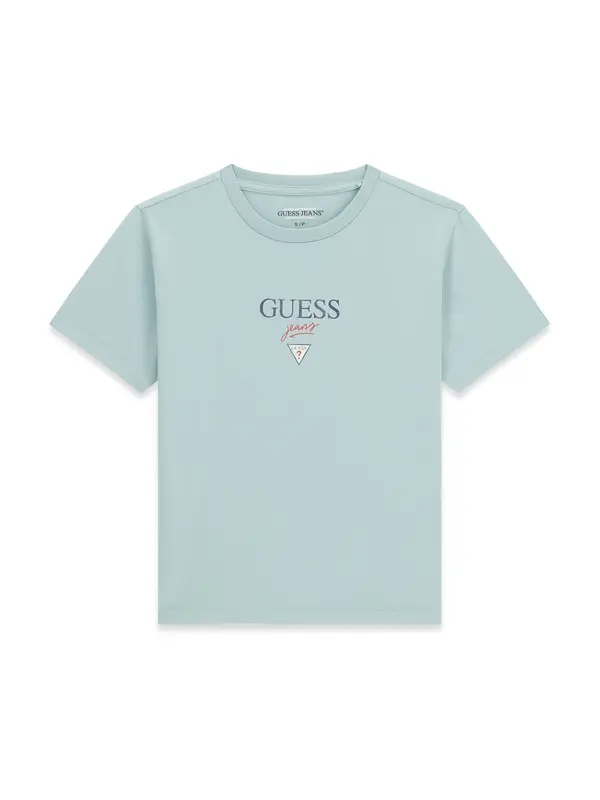 GUESS JEANS GUESS JEANS Majica 'BABY BAKER'  mornarsko plava / menta / crvena / bijela