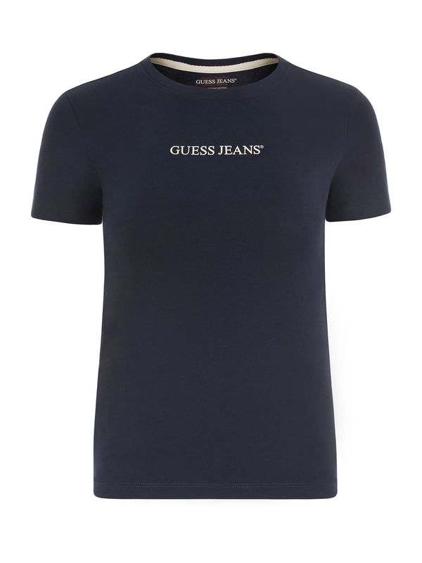 GUESS JEANS GUESS JEANS Majica  morsko plava / bijela